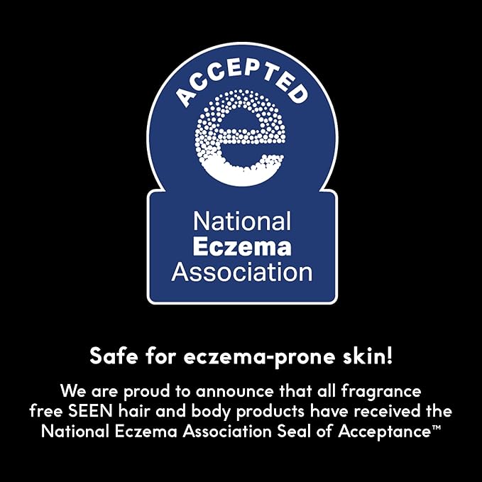 SEEN Shampoo Eco-Refill, Fragrance Free - Non-Comedogenic & Sulfate-Free Hair Shampoo- Dermatologist-Developed - Safe for Sensitive, Eczema & Acne Prone Skin-BubblyBeeBaby