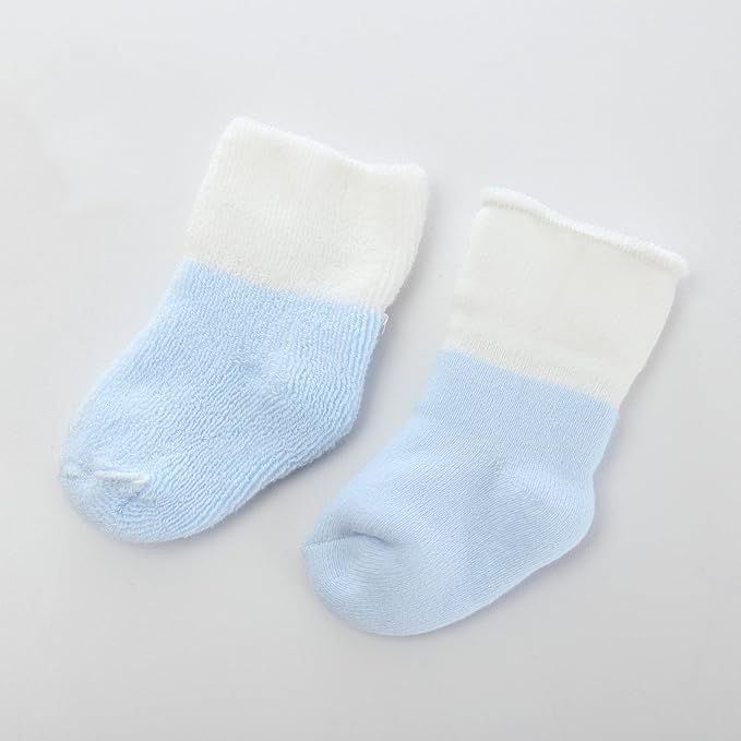 Newborn Baby Boy Girl Caps Mittens Socks Set Cotton Baby Essentials Accessories (Hats+Gloves+Socks)-BubblyBeeBaby