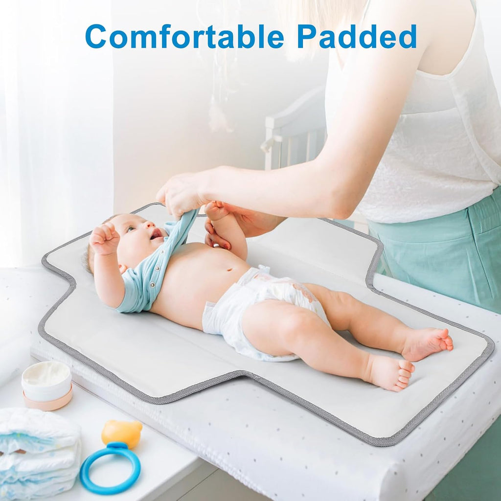 Accmor Portable Diaper Changing Pad, Waterproof Baby Changing Mat, Foldable Travel Diaper Changing Pads for Baby