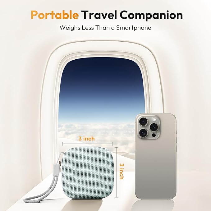 Portable Sound Machine with Night Light, White Noise Sound Machine for Sleeping, 20 Soothing Sounds, Headphone Jack,Long-Lasting Power, Timer, Mini White Noise Machine for Travel Home and Office,Green-BubblyBeeBaby