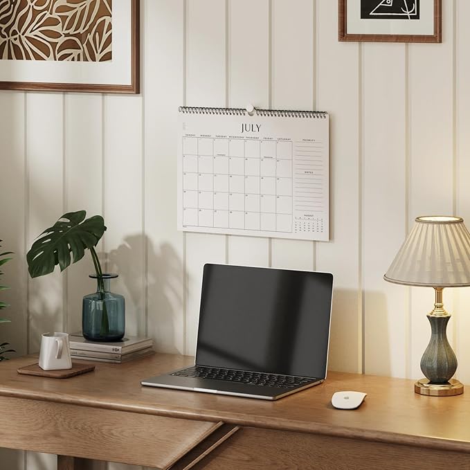 Jotsome Wall Calendar 2025-2026, Academic Monthly Wall Calendar From July 2025 to December 2026 14.2x11.2 inch for Home and Office, Easy Planning-BubblyBeeBaby