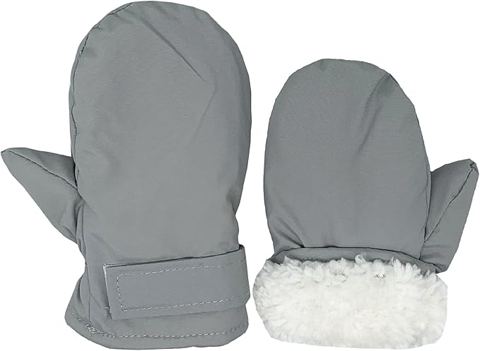 Toddler Gloves Kids Mittens Winter Warm Lined Fleece Gloves Waterproof Snow Baby Mitten for Boys Girls-BubblyBeeBaby