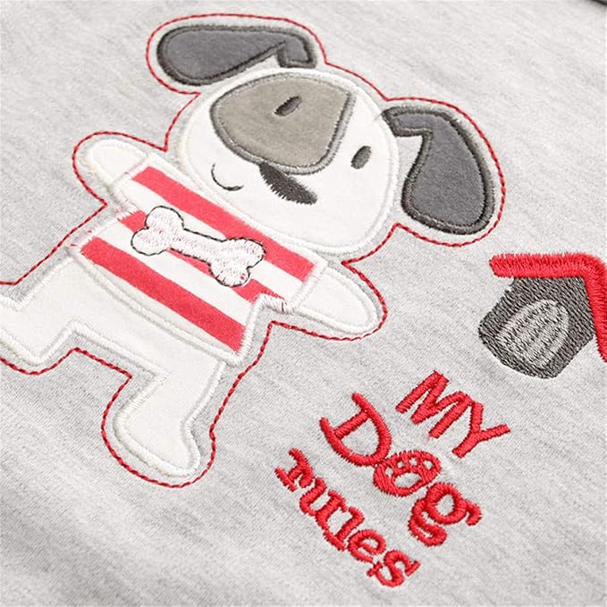 Kiddiezoom Baby and Toddler Boys'Snug Fit Footed One-Piece Romper Jumpsuit Cotton Cotton Footed Outfit-BubblyBeeBaby