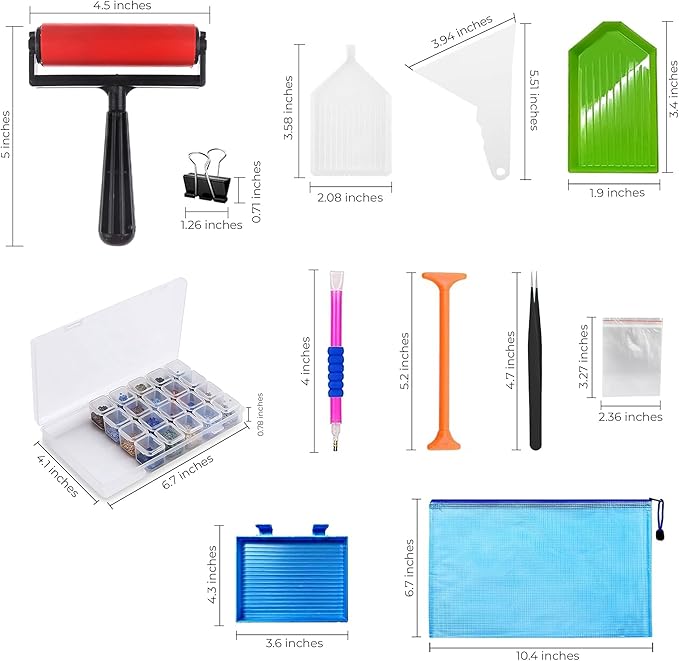 iVyne Corded A4 Light Pad for Diamond Painting & Art Projects – LED Light Board with Diamond Art Accessories – Ultra-Thin & Portable Diamond Dot Light Board, Perfect for Artists - Black-BubblyBeeBaby