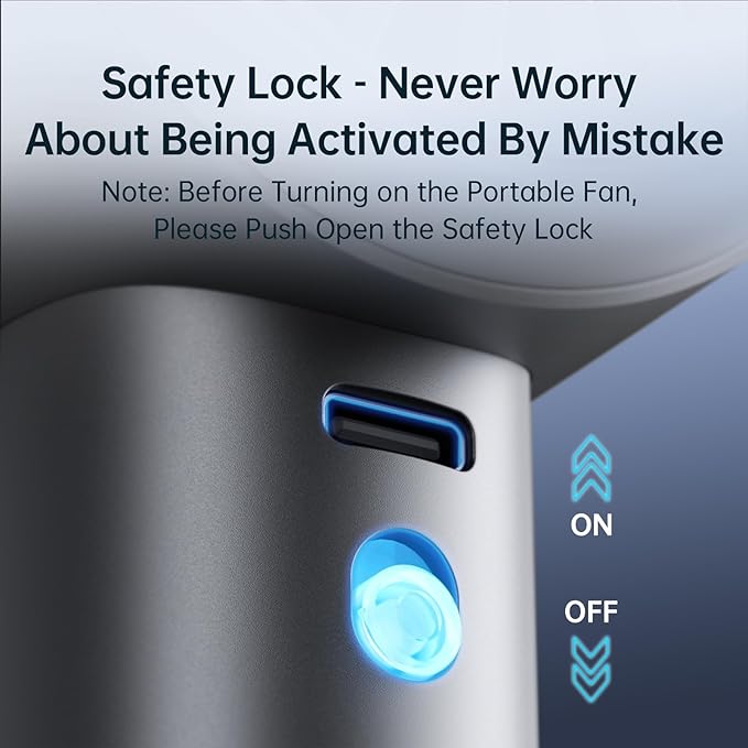 JISULIFE Handheld Fan Pro Series - Extreme Cooling Output: 1-100 Speed Scroll Wheel, Metal Body, Digital Display, 1.5H Fast Charge, 5000mAh-Portable Fan for Travel Outdoor, Gifts for Women Men(Grey)-BubblyBeeBaby