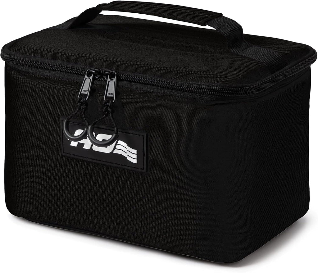 AO Coolers Pack N' Go Canvas Soft Travel or Lunch Coolers with High-Density Insulation, 6-Can
