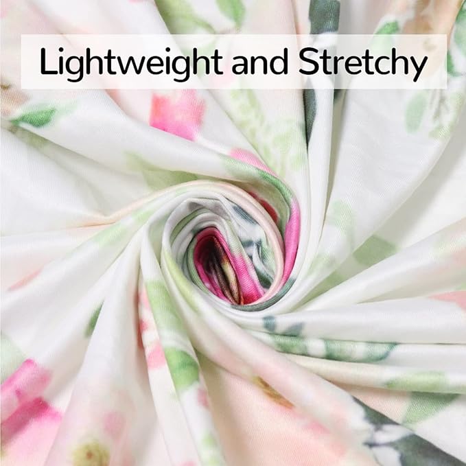 Stretchy Baby Car Seat Cover for Baby Boys and Girls, Multiuse - Nursing Breastfeeding Covers, Shopping Cart/High Chair/Stroller Covers, Infinity Scarf, Car Seat Canopies-BubblyBeeBaby