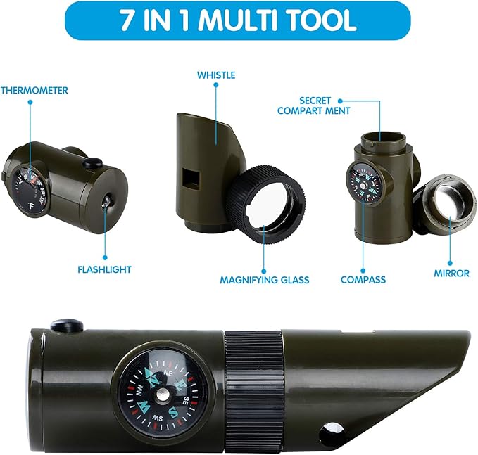 INNOCHEER Bug Catcher for Kids, Kids Explorer Kit, Kids Outdoor Toys for Toddlers 3-5, Outdoor Toys for Kids Ages 4-8, Gifts Toys for 3 4 5 6 7 8+ Year Old Boys, Outside Toys for Kids Ages 4-8 8-12-BubblyBeeBaby