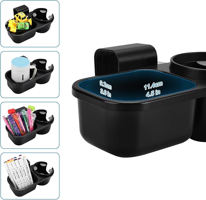 Accmor Child Cup Holder Snack Tray for Convertible Car Seats, Universal Child Cup Holder Compatible with Most Baby Car Seat Models-BubblyBeeBaby