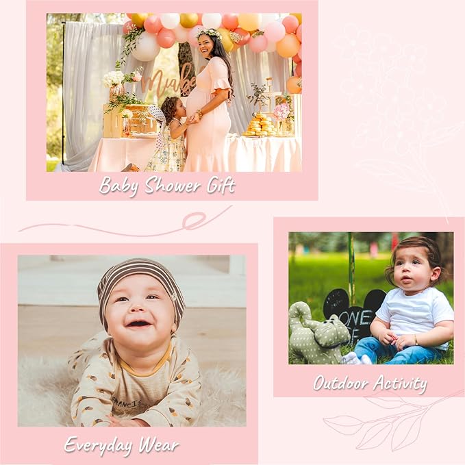 Newborn Baby Mittens Infant No Scratch Gloves Cotton Mitts for Baby Girls Boys-BubblyBeeBaby