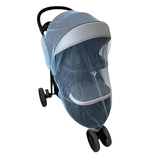 Enovoe Mosquito Net for Stroller, Bassinet, Cradle - Blue Baby Mosquito Net Cover for Playards, Pack N Plays, Mini Crib-BubblyBeeBaby