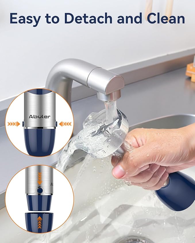 Immersion Blender Handheld 1000W 5 in 1 Corded Stick Hand Blender Kitchen with 12 Speed, BPA-Free, Mixing Beaker, Chopper, Whisk, Milk Frother, Perfect Emulsifier for Soup, Baby Food, Sauce, Puree-BubblyBeeBaby
