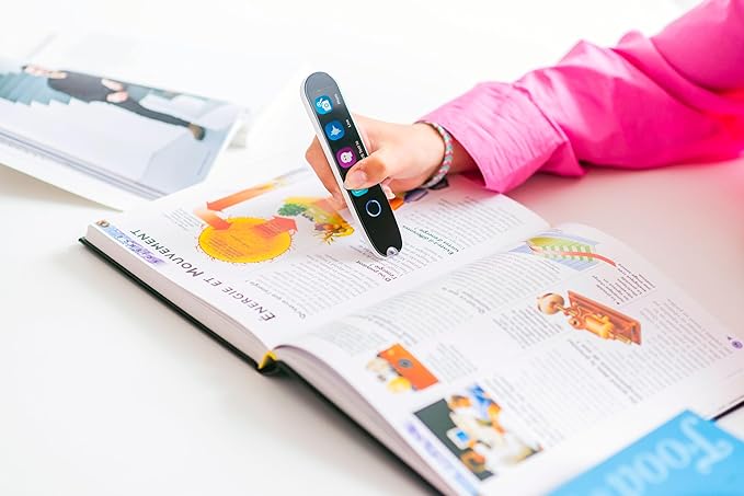 IRISPen Reader 8: 48 Language OCR Pen Scanner, Text to Speech, Photo OCR Scanner, Assistive Technology for Dyslexic Readers-BubblyBeeBaby