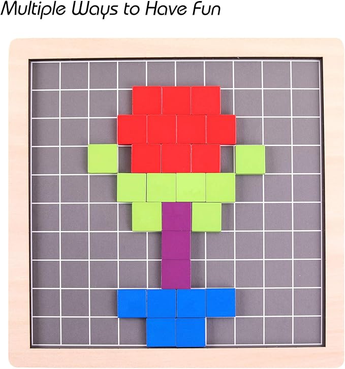 Wooden Montessori Math Counting Hundred Board Toys, 1-100 Consecutive Numbers Learning & Educational Game Toy for Kids Toddlers 3 Year Old with Storage Bag-BubblyBeeBaby