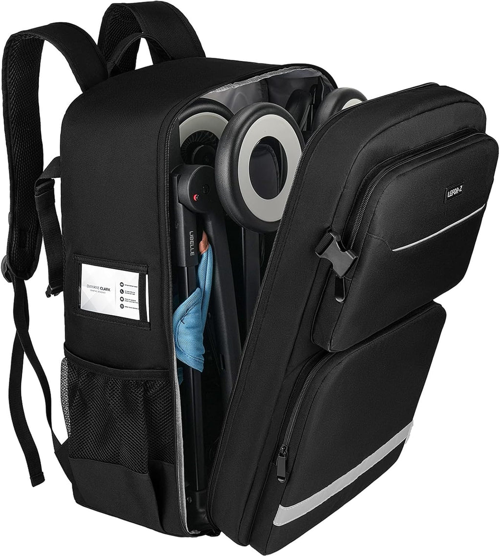 Stroller Travel Bag(Size:13.8''×8.7''×20.5''),Stroller Backpack Compatible with Gb Pockit/Pockit+ All City/Air All Terrain/Cybex Libelle 2 Stroller and Accessories(Bag Only)