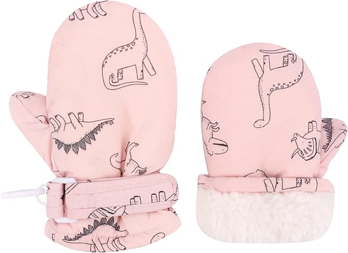 Toddler Gloves Kids Mittens Winter Warm Lined Fleece Gloves Waterproof Snow Baby Mitten for Boys Girls-BubblyBeeBaby