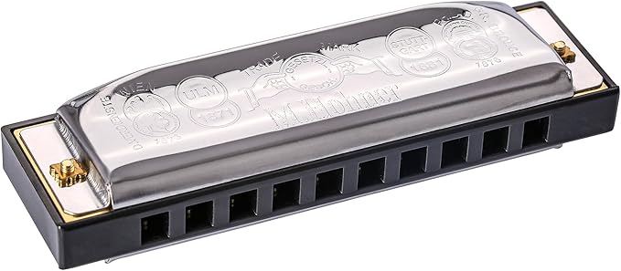 Hohner Special 20 Harmonica - Keys of G, A, C, D, E Bundle with Case, Zip Pouch, Key Stickers, Manual and Austin Bazaar Polishing Cloth-BubblyBeeBaby