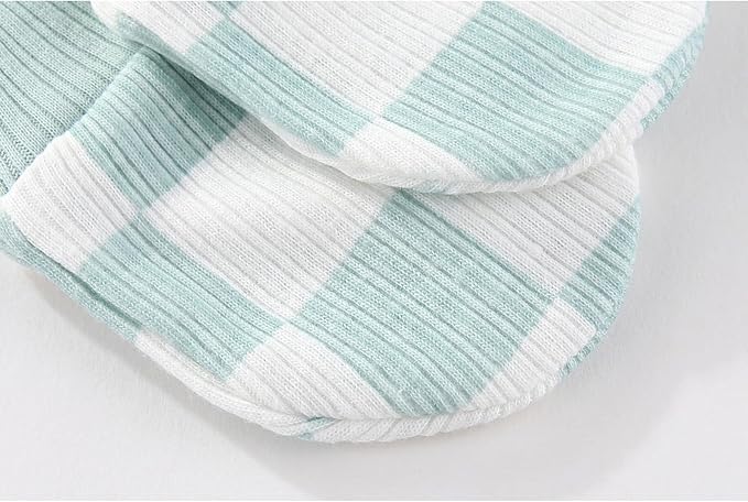 5 Pairs Baby Not Scratch Mittens 0-6 Months New Born Boy Girl Gloves Cute Infant Accessories-BubblyBeeBaby