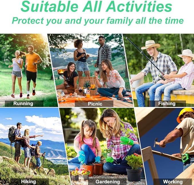 240Pcs Mosquito Patches Stickers, Individually Wrapped Natural Plant Based Mosquito Stickers for Kids Adult Outdoor Hiking, Camping, Travel-BubblyBeeBaby