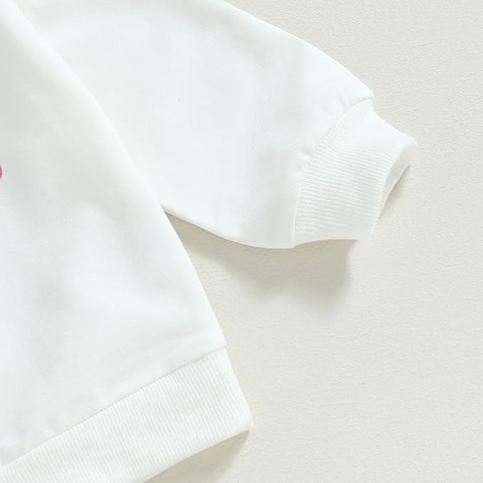 0-4T Toddler Boy Girl Halloween Outfit Fall Clothes Ghost Long Sleeve Sweatshirt Top Pants Baby Halloween Clothes-BubblyBeeBaby