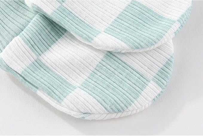 Cute Baby Girl Hats Mittens Set 10-Pack New Born Boy Caps Gloves Suit 0-6 Months Infant Accessories-BubblyBeeBaby