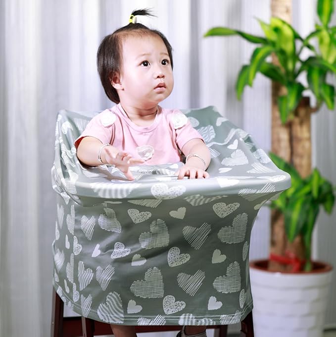 Yoofoss Nursing Cover Breastfeeding Scarf - Baby Car Seat Covers, Infant Stroller Cover, Strechy Carseat Canopy for Boys and Girls-BubblyBeeBaby