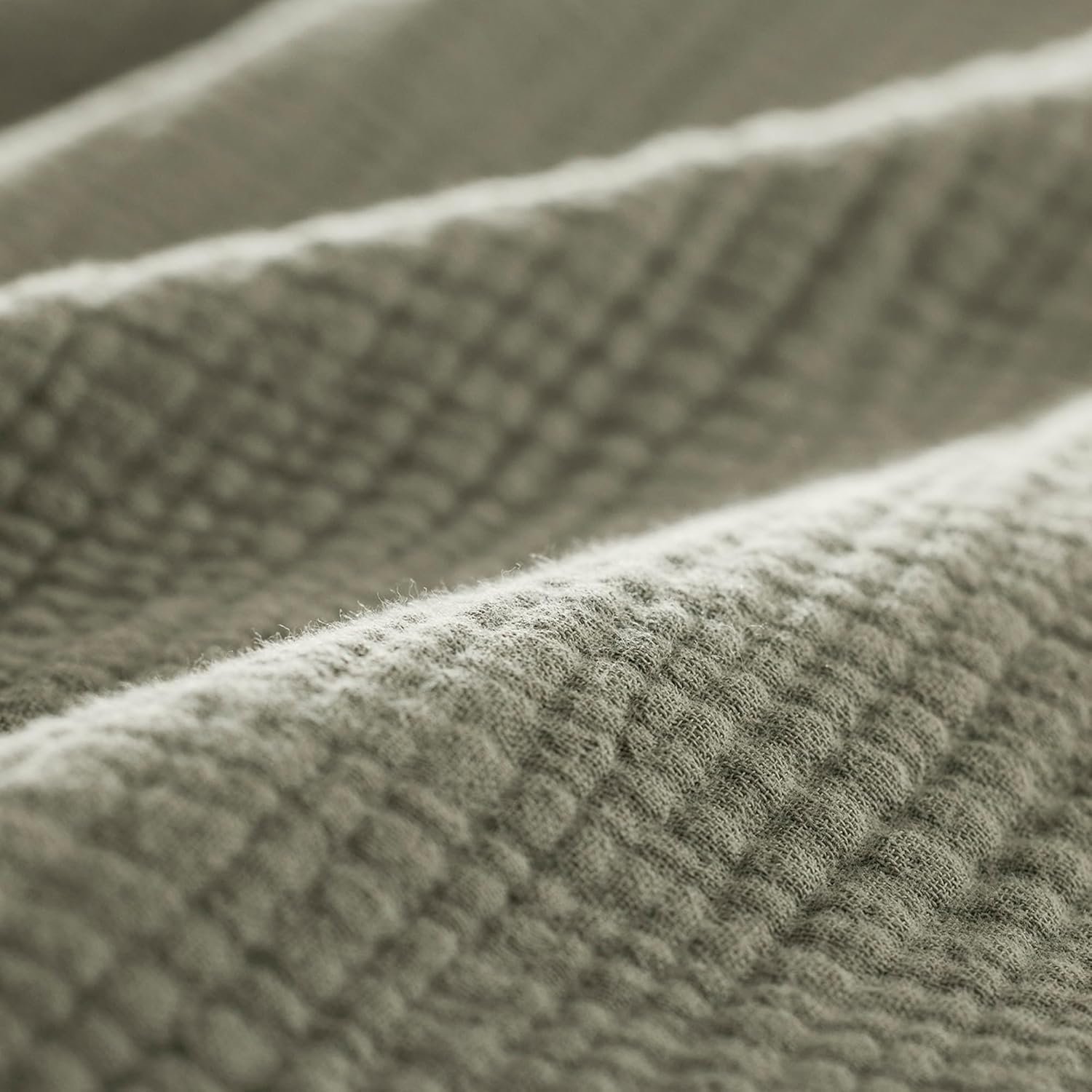 BOLL & BRANCH Dream Bed Blanket - Full/Queen, Sageleaf - Luxury 100% Organic Cotton - Soft, Lightweight and Breathable - Cloud-Like Touch