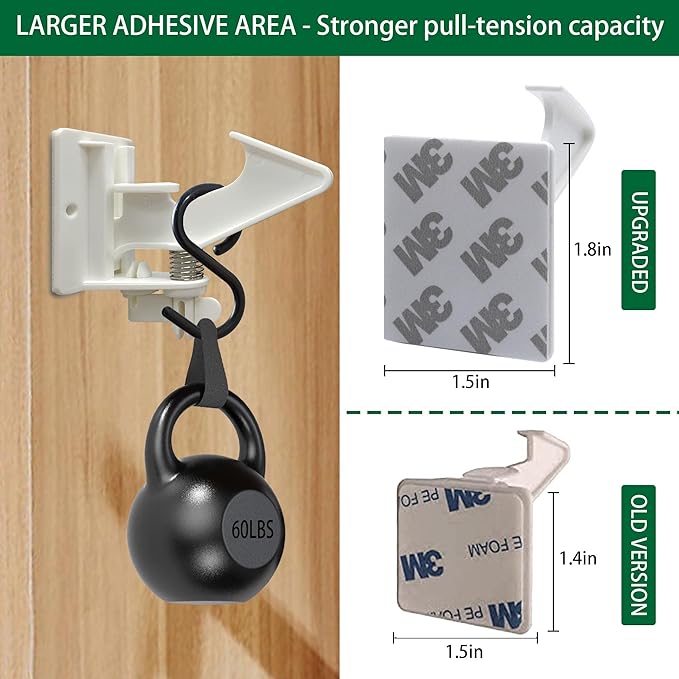 10 Pack 3.5 Inches Longer Cabinet Locks for Babies Child Safety Latches - Vmaisi Baby Proofing Cabinets Drawer Lock with Adhesive Easy Installation-BubblyBeeBaby