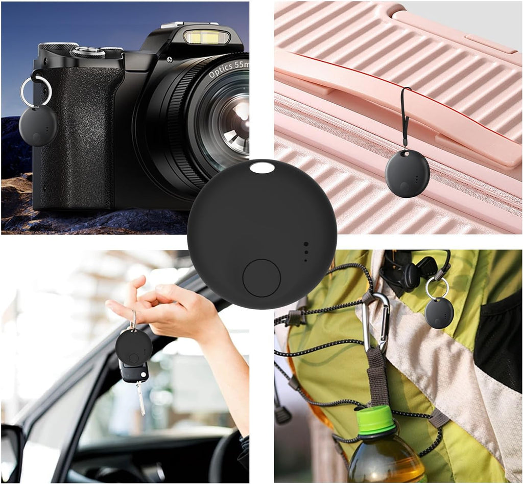 Air Tracker Tags for Android or iOS,Dual System Smart Tags,Keys Finder and Item Locator for Keys,Smart Tracking Tag,Compatible with iOS Find My or Google Find Hub App,Luggage,Backpack,Bags and More