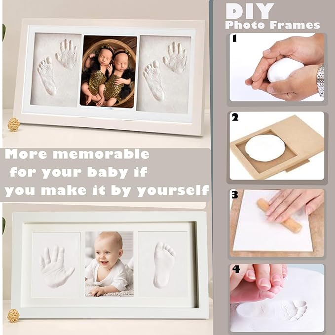 Inkless Newborn Hand & Footprint Kit - Baby Paw Print Gift-BubblyBeeBaby