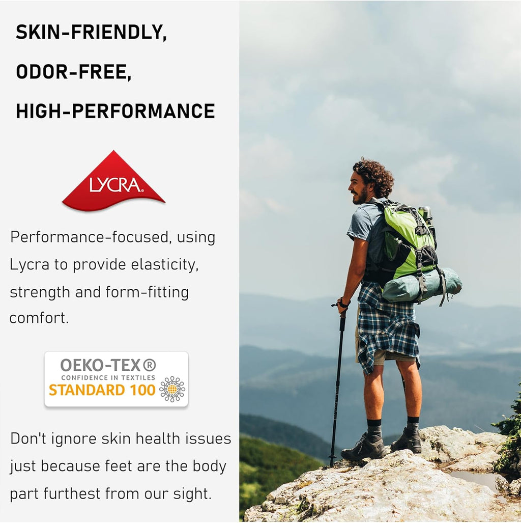 Elite Cushioned Compression Mid-crew Socks 4-Pack for Youth Women Men