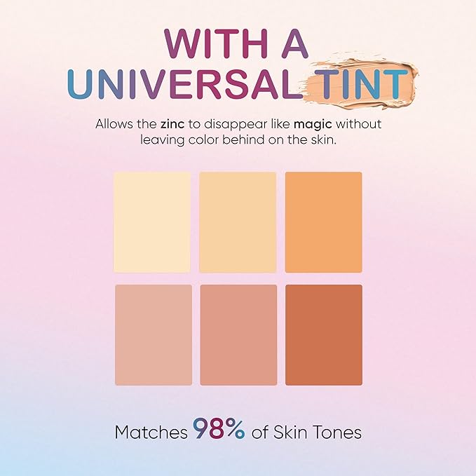 Kid's Sunscreen Starter Kit – Tinted Mineral Sunscreen for Face & Body with SPF 30, Shade Brush, Travel Bag & UV Card – Non-Nano Zinc, Reef Safe, Water Resistant & Hypoallergenic Skin Care-BubblyBeeBaby