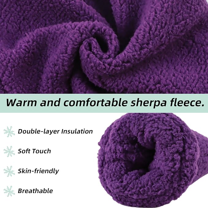 Zsedrut Baby Boys Winter Glove Warm Toddler Infant Girls Mittens Fleece Lined Gloves 1-7 Years-BubblyBeeBaby