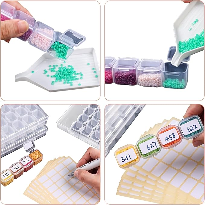 iVyne Corded A4 Light Pad for Diamond Painting & Art Projects – LED Light Board with Diamond Art Accessories – Ultra-Thin & Portable Diamond Dot Light Board, Perfect for Artists - Black-BubblyBeeBaby