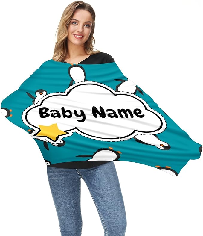 Baby Car Seat Stroller Cover Nursing Cover New Mom Breastfeeding Scarf Soft Stretchy Infant Carrier Cover Car Canopy Coverage-BubblyBeeBaby