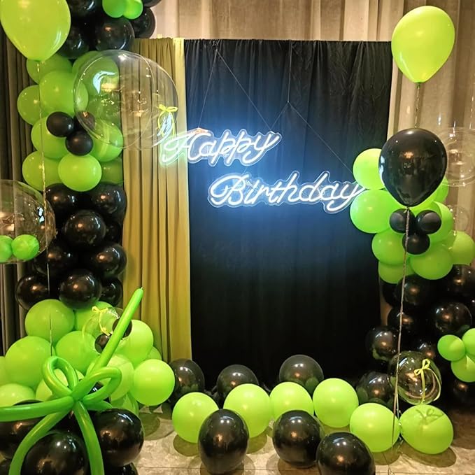 140pcs Light Green Round Balloons Different Sizes 18 12 10 5 Inch Latex Balloons for Arch Decoration Party Balloon Kit for Graduation Birthday Party Wedding Balloon Baby Shower Decoration-BubblyBeeBaby