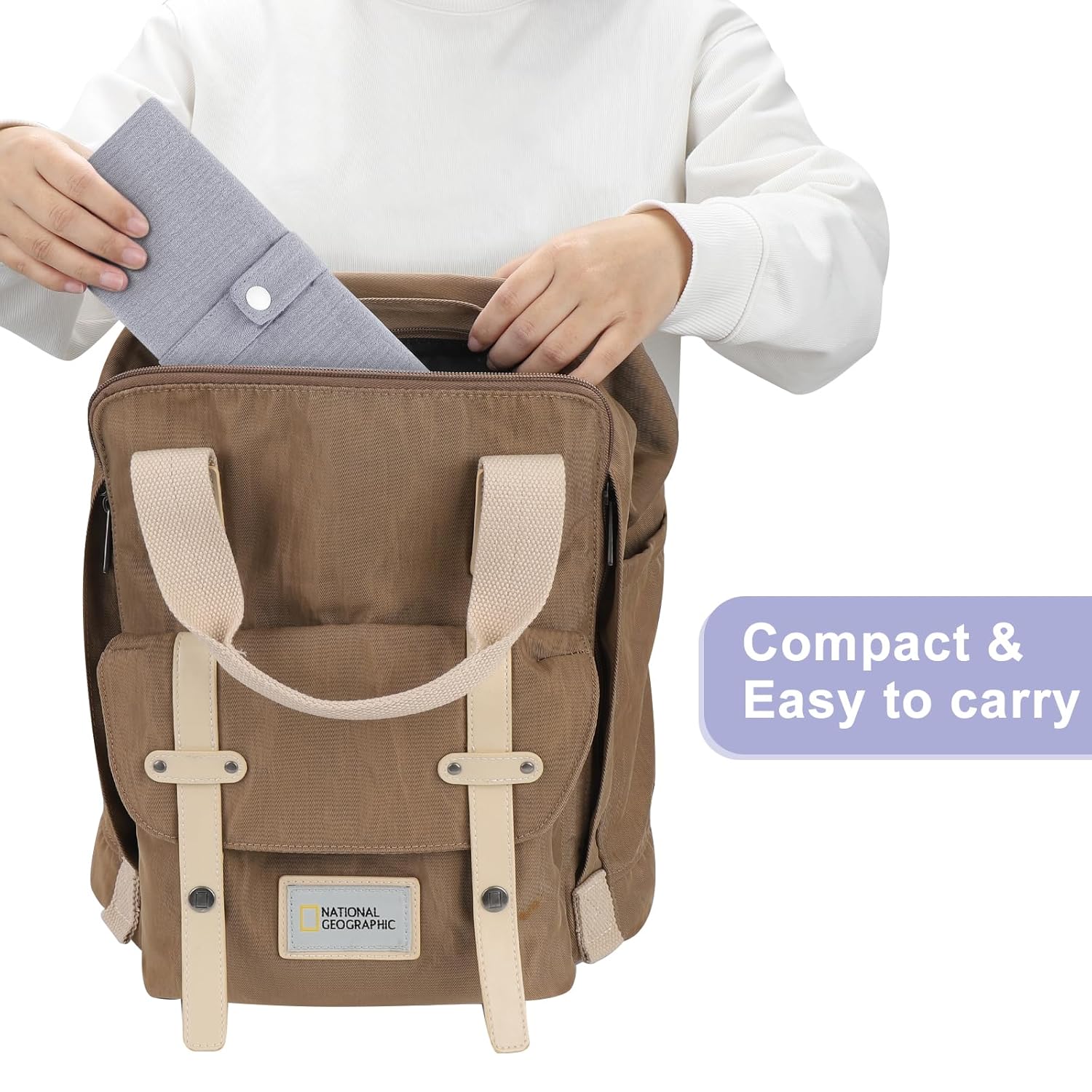 Accmor Portable Diaper Changing Pad, Waterproof Foldable Baby Changing Mat for Travel, Baby Essentials Shower Registry Gifts