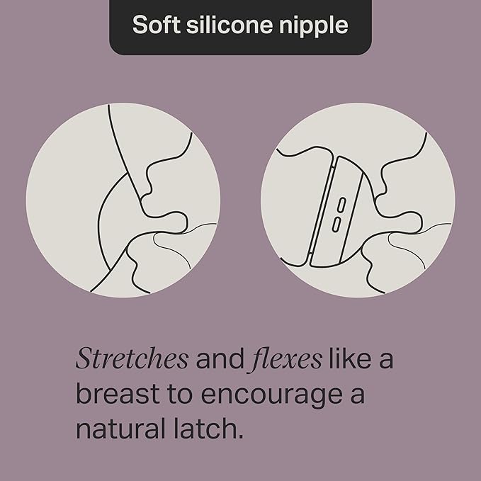 Tommee Tippee Advanced Anti-Colic 5 oz BPA Free Baby Bottles, Newborn 0+ Months, Slow Flow Breast-Like Nipple, Unique Design Keeps Air Away from Milk and Baby, Clear, Pack of 2-BubblyBeeBaby