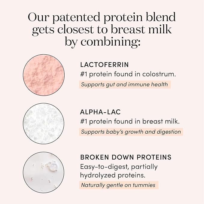 Infant Formula Powder for Infants 0-12 Months, Made With Organic Whole Milk, Clean Label Project Certified, Closest-to-Breast Milk Baby Formula Patented Protein Blend, 24 Ounce (Pack of 4)-BubblyBeeBaby