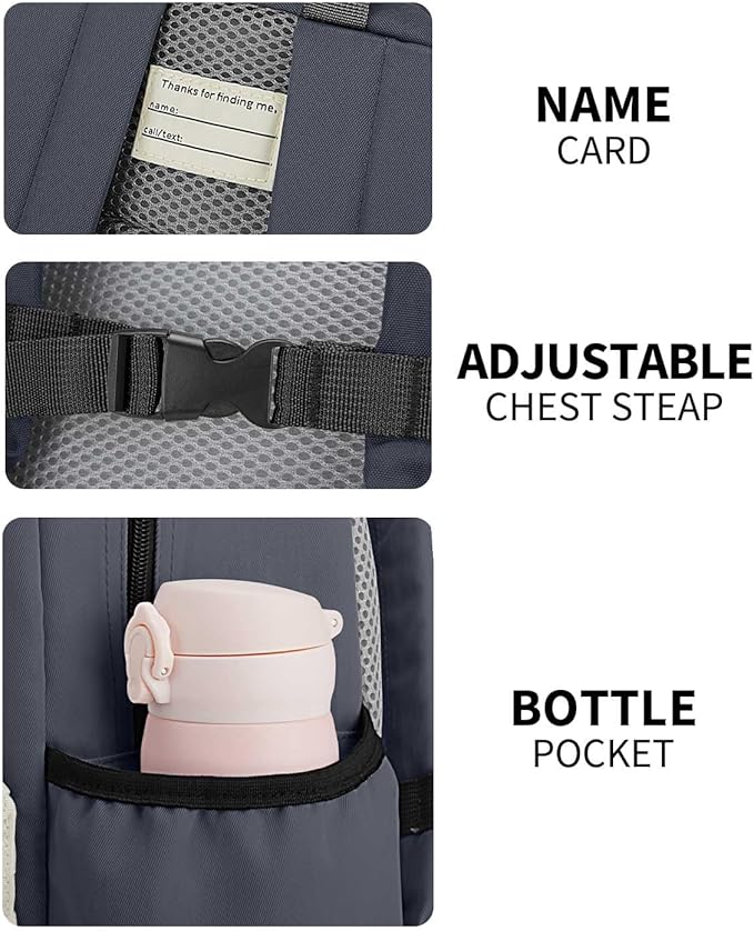 Kids Backpack for Boys: Boys Backpack 6-10 - Kindergarten Elementary School Bookbag for Boy-BubblyBeeBaby