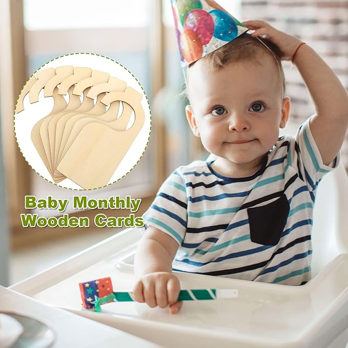 21 Pack Blank Clothing Rack Divider, Wooden Closet Size Divider, Closet Dividers Hanging Closet Dividers for Home Nursery Baby Clothes-BubblyBeeBaby