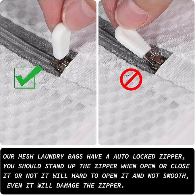 2 XX-Large Honeycomb Mesh Laundry Bag Delicates Durable for Washing Machine,24 x 24 Inches lingerie bags for Laundry, Travel Storage Organize Bag for Cotton Clothes,Sheet,Sweater, Shoes-BubblyBeeBaby