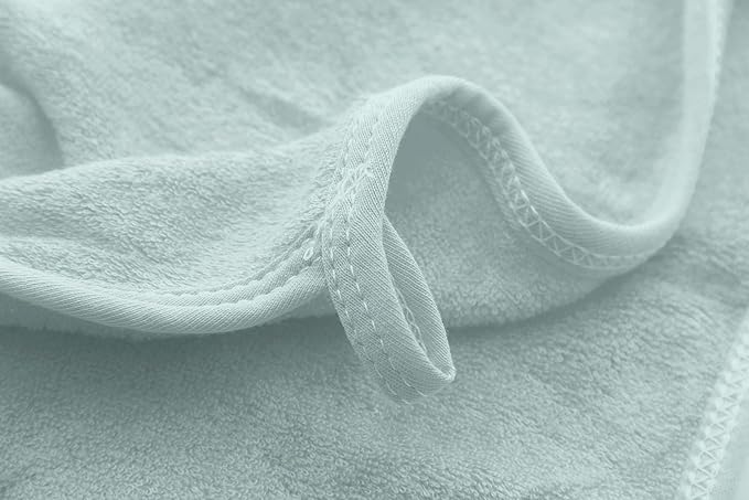 HIPHOP PANDA Baby Washcloths, Rayon Made from Bamboo - 2 Layer Ultra Soft Absorbent Newborn Bath Face Towel - Reusable Baby Wipes for Delicate Skin - Green, 30 Pack-BubblyBeeBaby