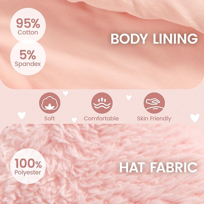 JiAmy Baby Snowsuit Newborn Winter Clothes Coat Romper Windproof Fleece Hat Zipper Baby Bear Outfit-BubblyBeeBaby