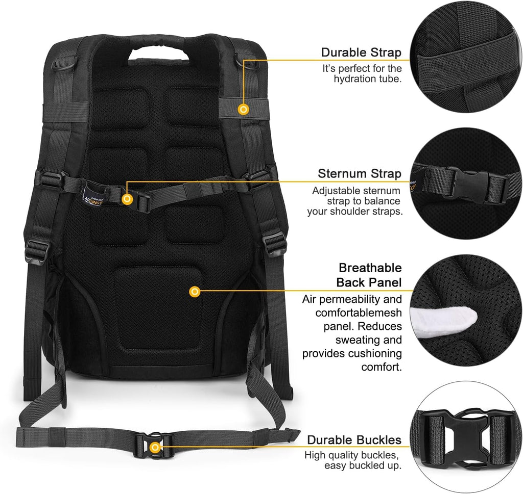 Mardingtop 40L Tactical Backpack for Men,Molle Military Backpack for Hiking,Travel,Camping, Hunting