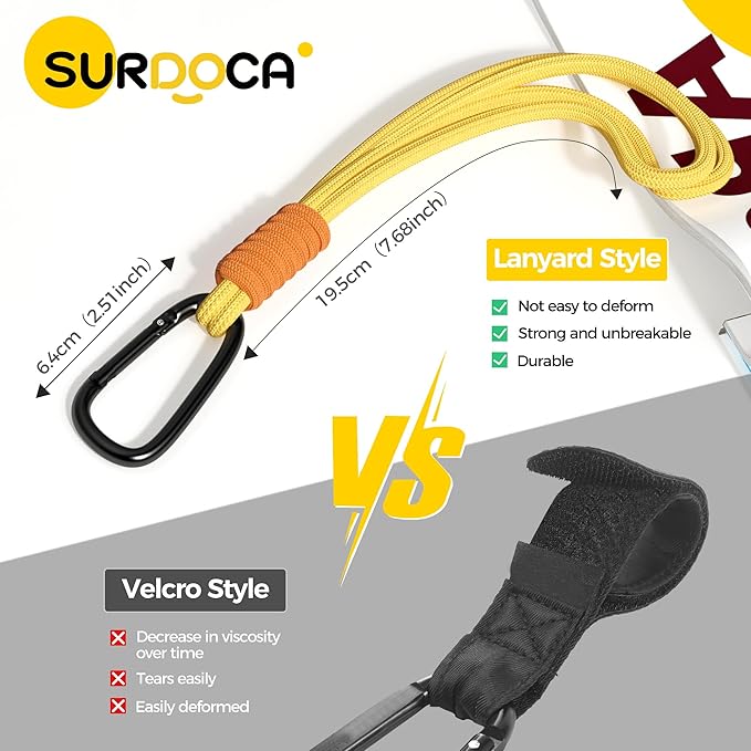 SURDOCA Baby Stroller Hooks, Stroller Clips and Hooks for Diaper Bag, Mommy Bag Hook for Stroller Heavy Duty, Universal Stroller Hanger and Strap, Stroller Accessories for Mom-BubblyBeeBaby