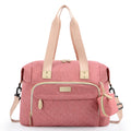 Tuwubi Diaper Bag Tote,Baby Diaper Bag with Pacifier Case Large Travel Diaper Tote Caddy for Mom and Dad Multifunction Large Baby Bag - Pink