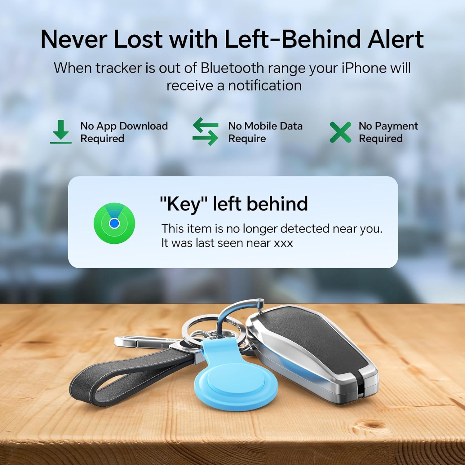 Air 4 Pack tags Tracker [Apple MFi Certified] Pair with Apple Find My(iOS Only) Smart Bluetooth Key Tracking Tags Item Finders Waterproof Worldwide Located Devices for Pet Wallet Backpack Dogs Luggage
