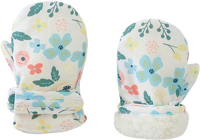 Toddler Gloves Kids Mittens Winter Warm Lined Fleece Gloves Waterproof Snow Baby Mitten for Boys Girls-BubblyBeeBaby