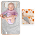 HAMUR HOME Portable Baby Changing Pad – Waterproof, Foldable & Lightweight Travel Mat – Soft & Machine Washable Diaper Changer – Compact & Durable(Halloween)